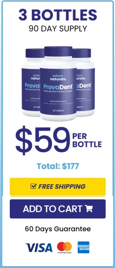 ProvaDent price 3 bottle